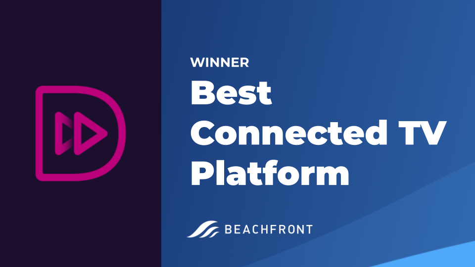 Beachfront Wins Best Connected TV Platform at 2023 Digiday Video & TV